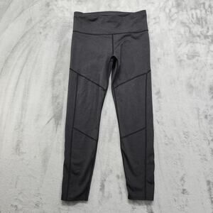 Joy Lab Leggings Womens L Gray Pull On Ankle Stretch Workout Yoga Athleisure